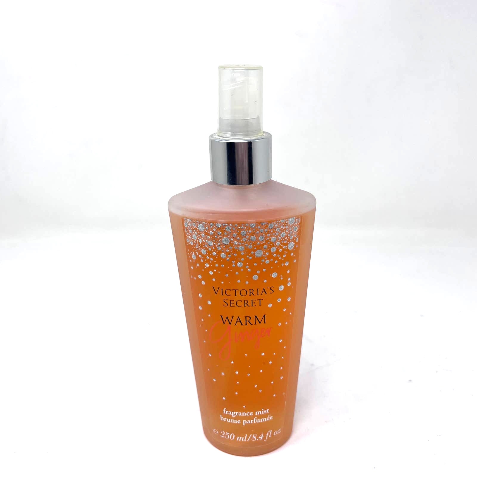 Victoria's Secret Warm Ginger Holiday Edition Fragrance Mist Spray Bottle 8.4 Oz